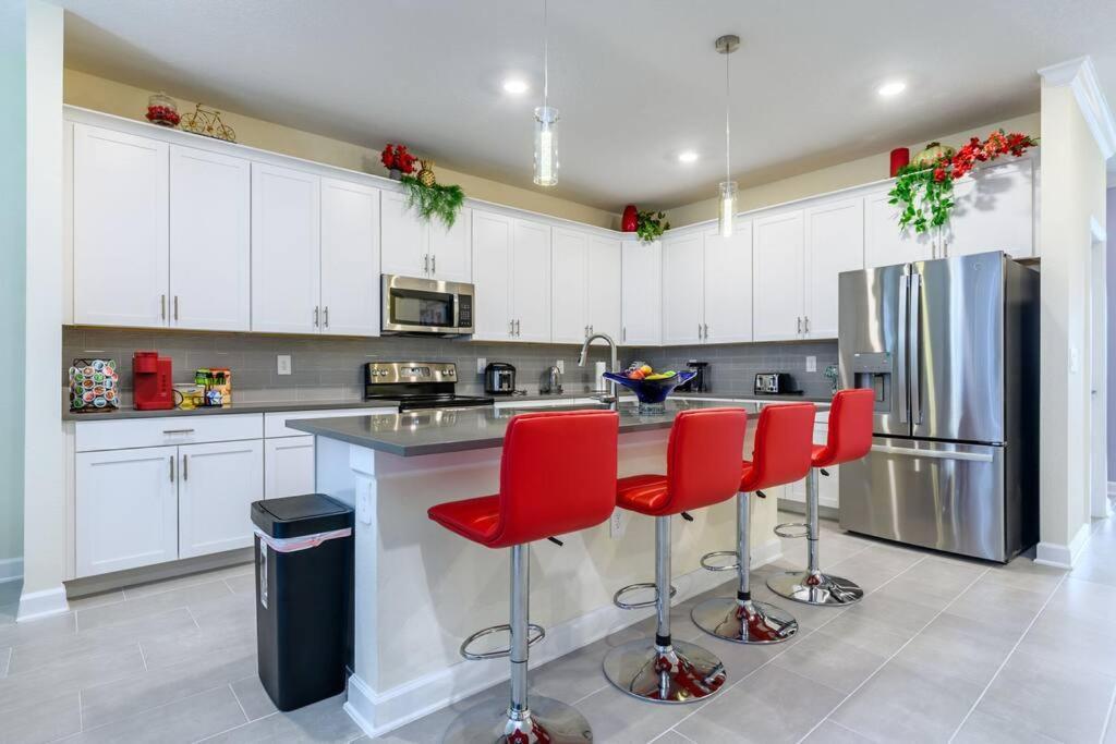 Close To Disney & Other Theme Parks,Private Heated Poolspa, Bbq & Game Rm Kissimmee Exterior photo