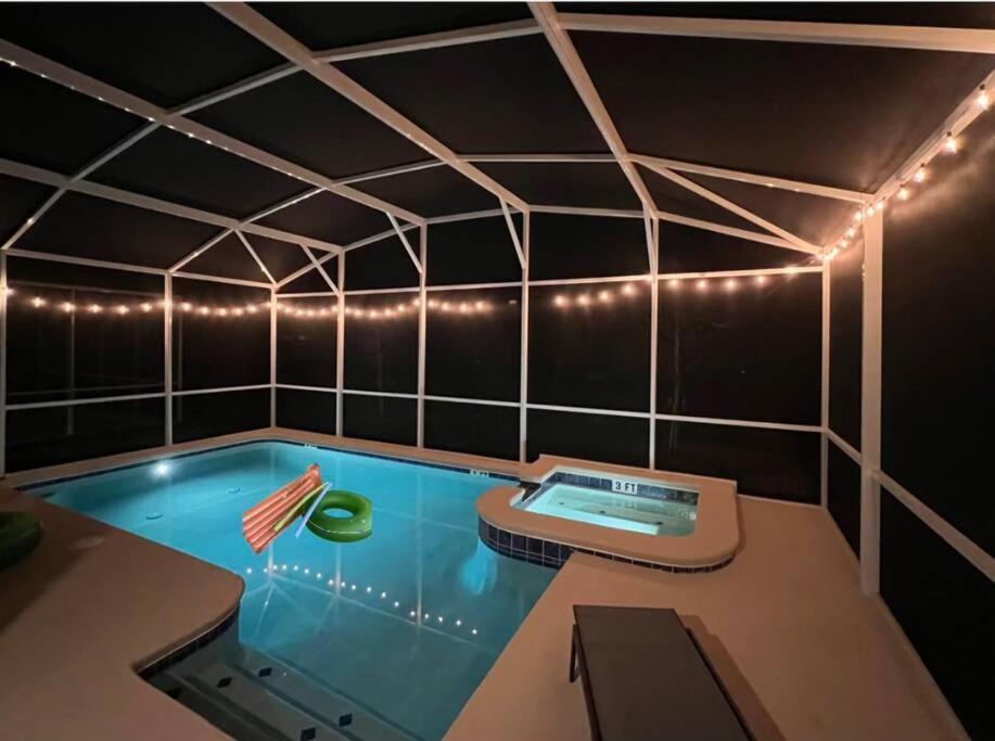 Close To Disney & Other Theme Parks,Private Heated Poolspa, Bbq & Game Rm Kissimmee Exterior photo