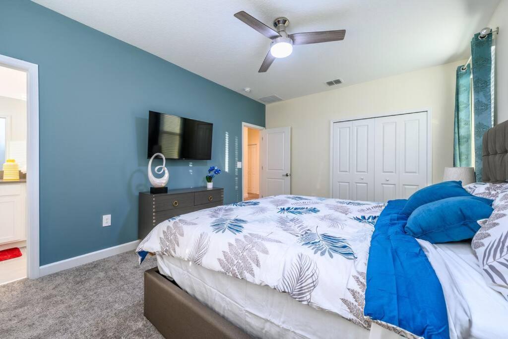 Close To Disney & Other Theme Parks,Private Heated Poolspa, Bbq & Game Rm Kissimmee Exterior photo